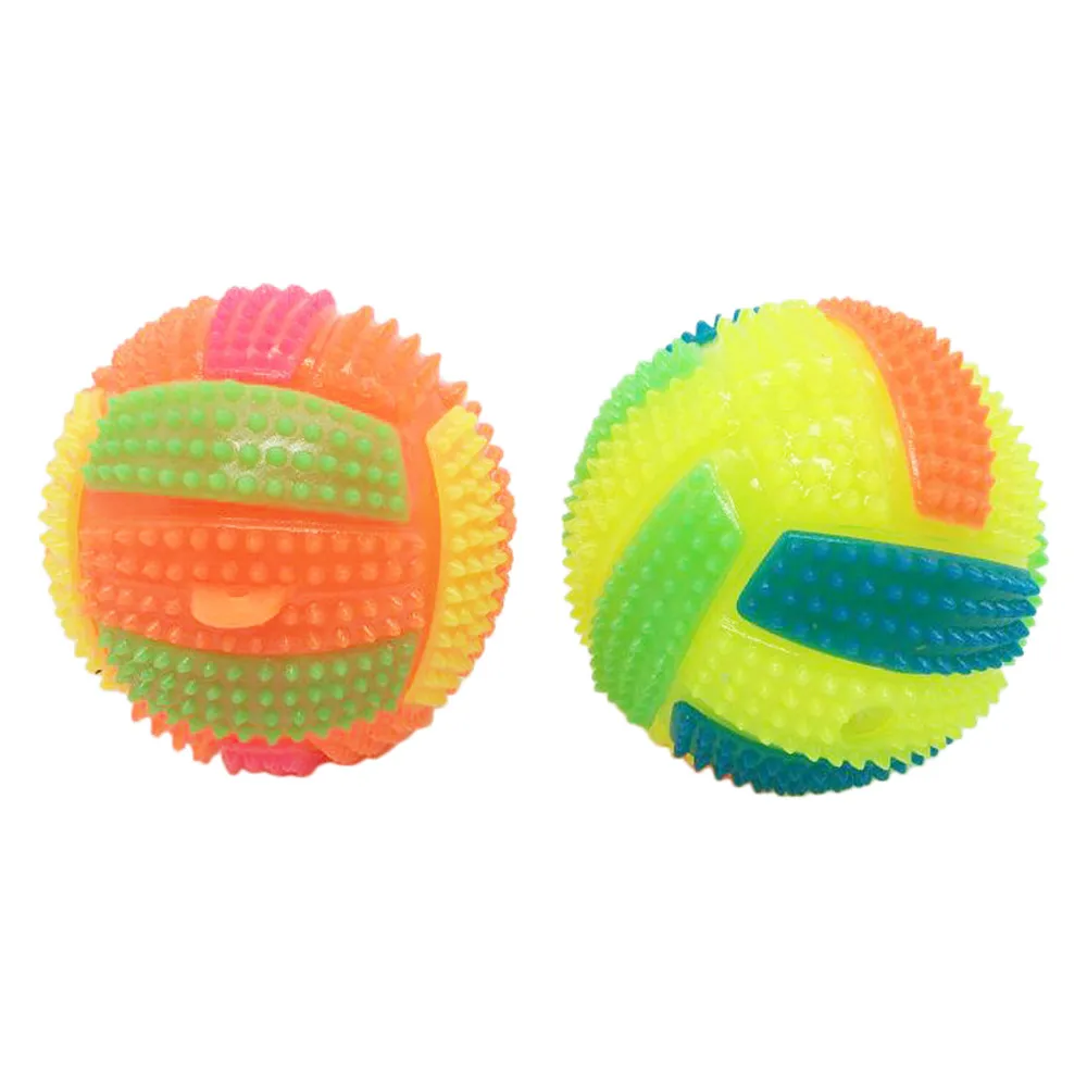 2020 новейший Variabele Цвет Led Volleybal Knipperlicht вверх Stuiterende Egel Bal Kinderen вечерние игрушки
