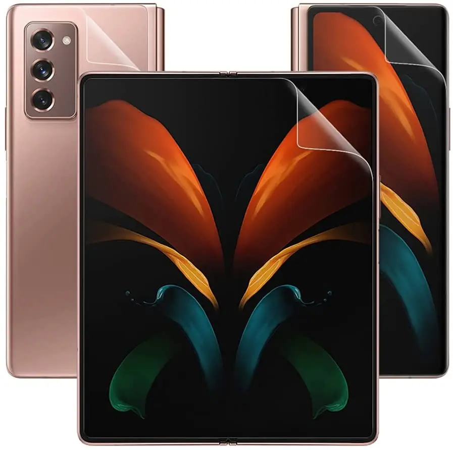 

Full Set Galaxy Z Fold3 5G Sensitivity Hydrogel Protective Film Transparent TPU Screen Protectors for Samsung Galaxy Z Flip 3