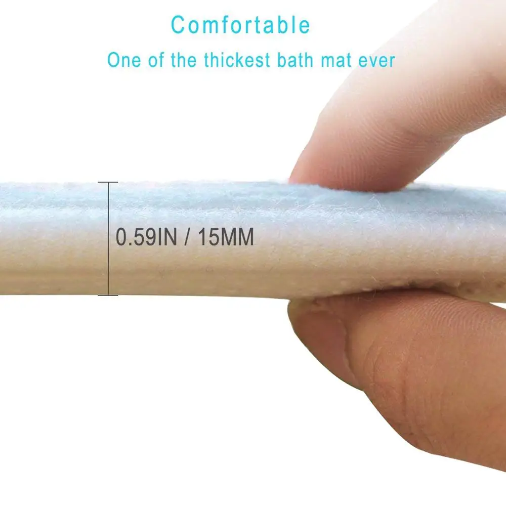 QIYI Снеговик нескользящий коврик для ванной комнаты напольный ковер