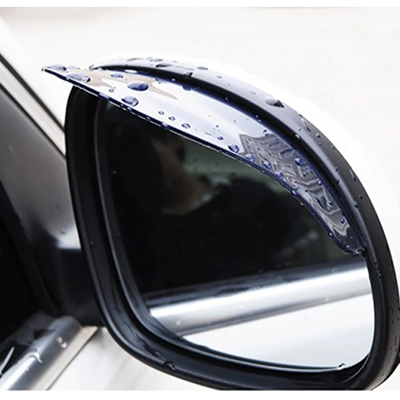 Универсальное гибкое ПВХ зеркало заднего вида 2 шт. непромокаемые Лезвия