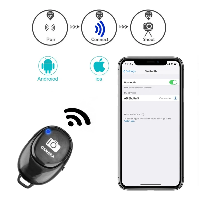 Держатель для телефона смартфона Трипод мобильного подставка селфи-палка набор