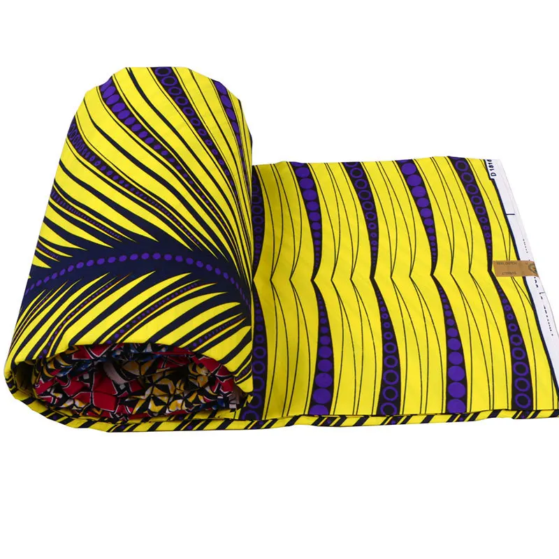 Африканская вощеная ткань принтом африканская восковая для одежды высокое