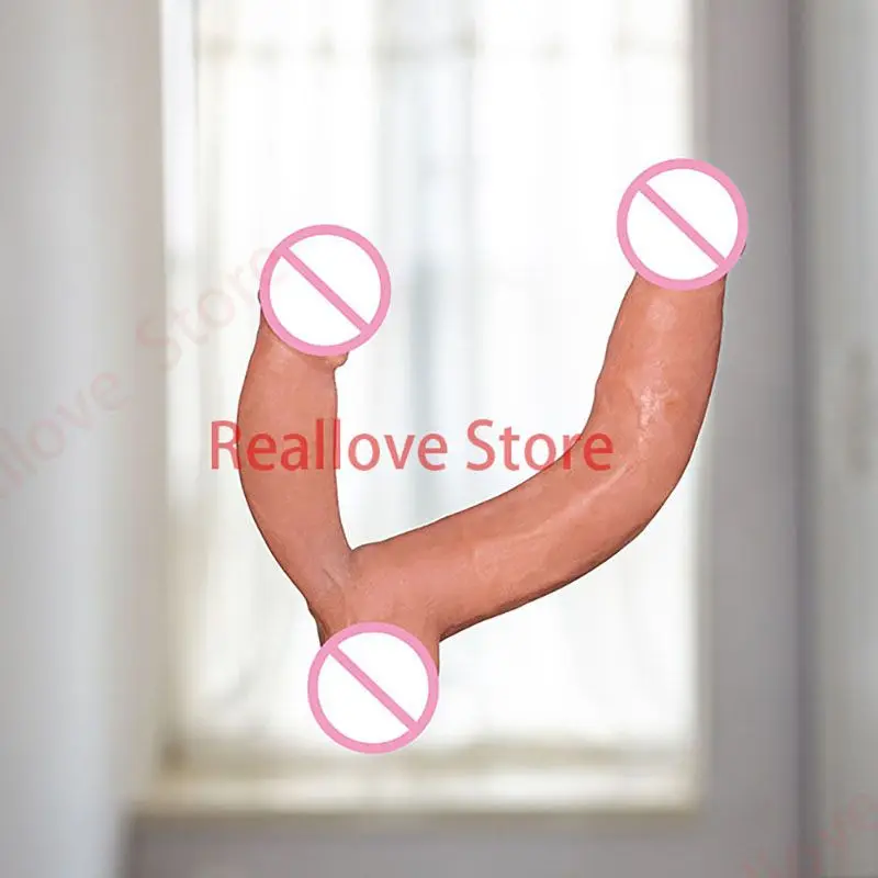 Huge Dildo Artificial Big Penis Dildos Double Para Mujer Sex Toys for Women Men Simulation Masturbation Gay Shemale | Красота и