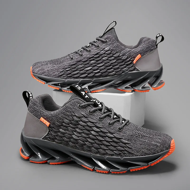 

Men's Shoes Breathable Mesh Lace Running Shoes Outdoor Fitness Training Sports Shoes Non-slip Wear-resistant Casual Couple Shoes