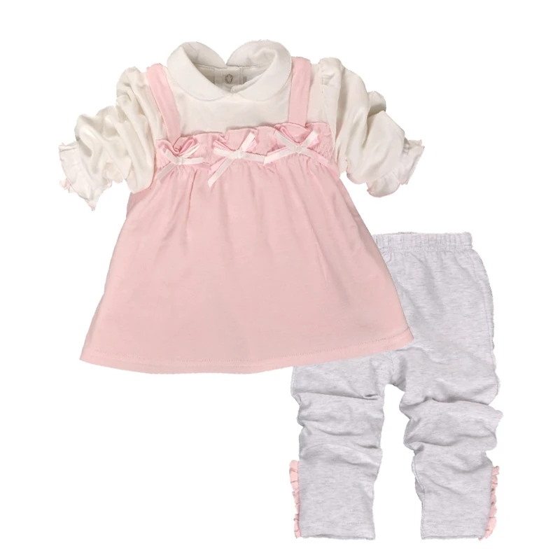 Комплекты одежды для маленьких девочек одежда новорожденных комплекты детской