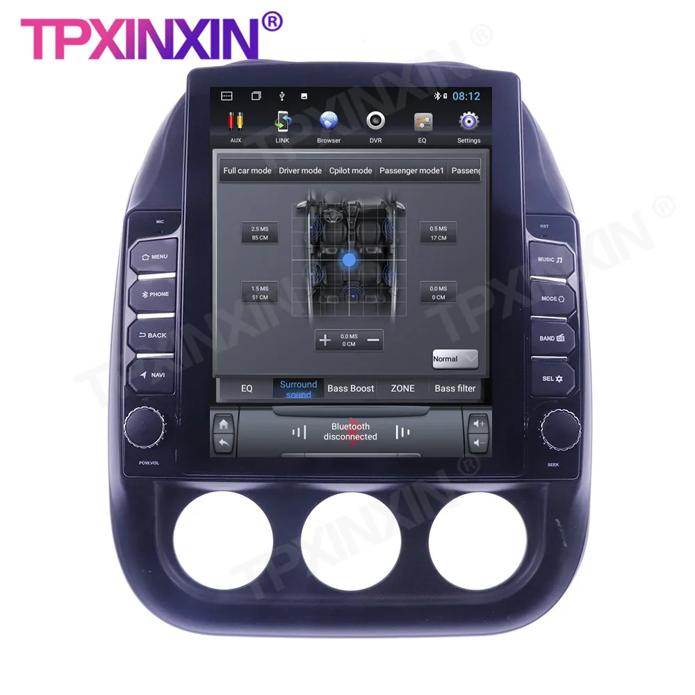 구매 무선 카플레이 터치 스크린 스테레오 수신기 자동차 GPS 네비게이션 라디오 플레이어, 지프 컴퍼스 2010-2016 안드로이드 10 128G