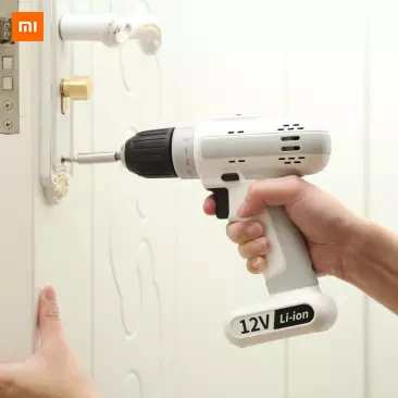 Xiaomi Mijia Youpin 12 В литиевая батарея Зарядка дрель белый многоцелевой станок 25 нм высокий крутящий момент портативный магнитный