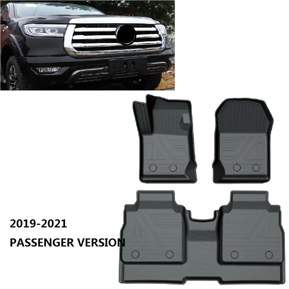 Автомобильные коврики CITYCARAUTO подходят для Greatwall Poa Power Cannon 2019 2020 2021 2022 кожаные 3D из