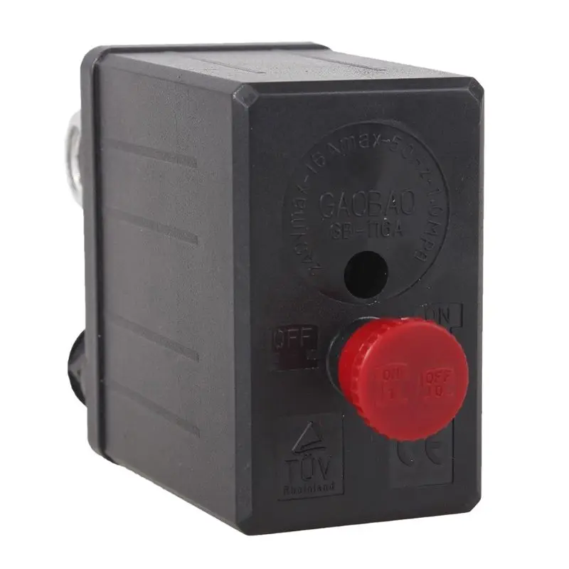 Heavy Duty Air Compressor Pressure Switch Control Valve 90-120PSI 1/4 Port | Обустройство дома