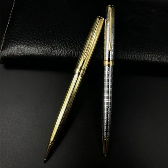 Бесплатная доставка Шариковая ручка для школы металлическая шариковая