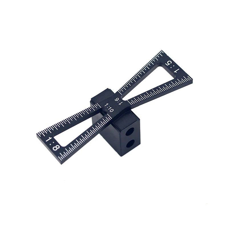 Маркер Dovetail датчик алюминиевый сплав ручной резки дерева суставов ласточкин