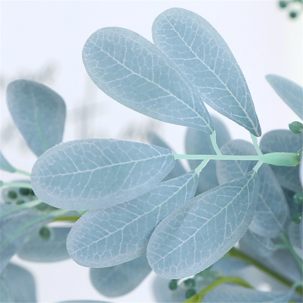 1 шт./Букет зеленых листьев Jujube искусственные листья растения аксессуары для
