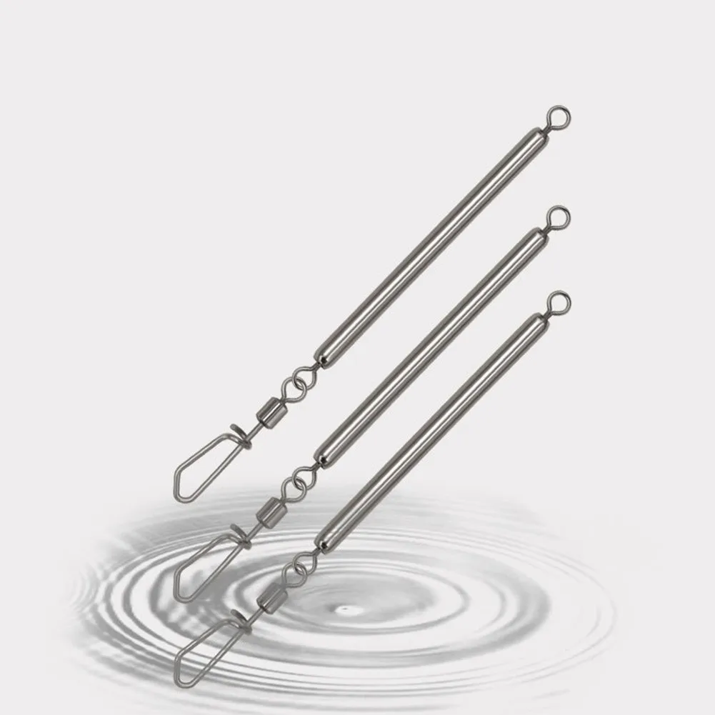 

Anti-Bite Wire Anti-Bite Bar Fishing Wire Stainless Steel Swivel With Snap