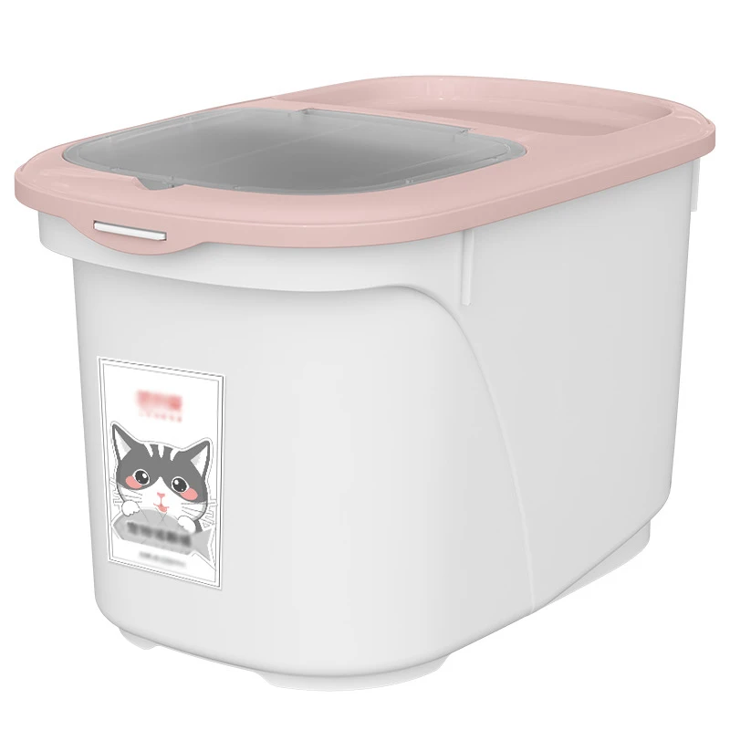 

Dog Feeder Storage Food Container Mildew Large Capacity Storage Anti-Oxidation Dog Bowl Fresh Box Pet Food Container Bucket