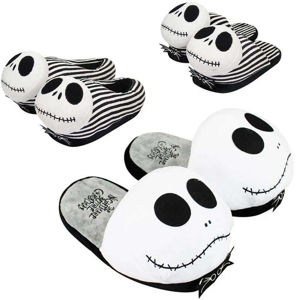 28 см Кошмар перед Рождеством Джек пуш плюшевые мягкие шлепанцы для Хэллоуина