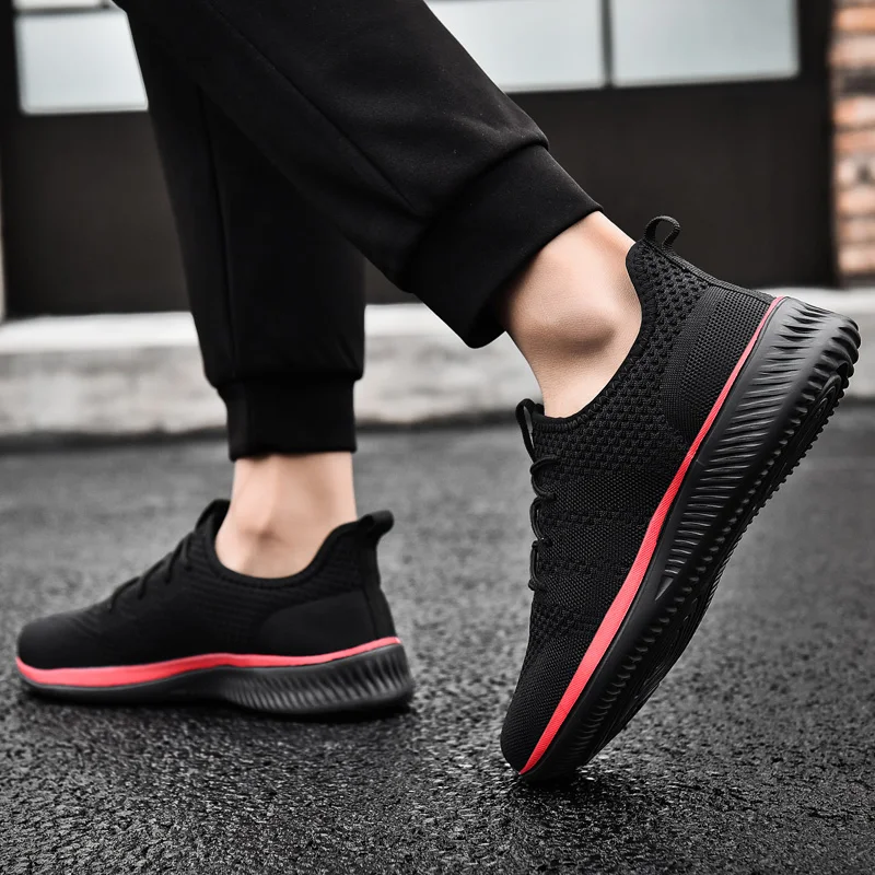 

Men Tennis Shoes Mesh Sneakers 2019 Hot Sale Cheap Walking Sport Shoes Ultra Fitness Breathable Athletic Shoes Tenis Masculino