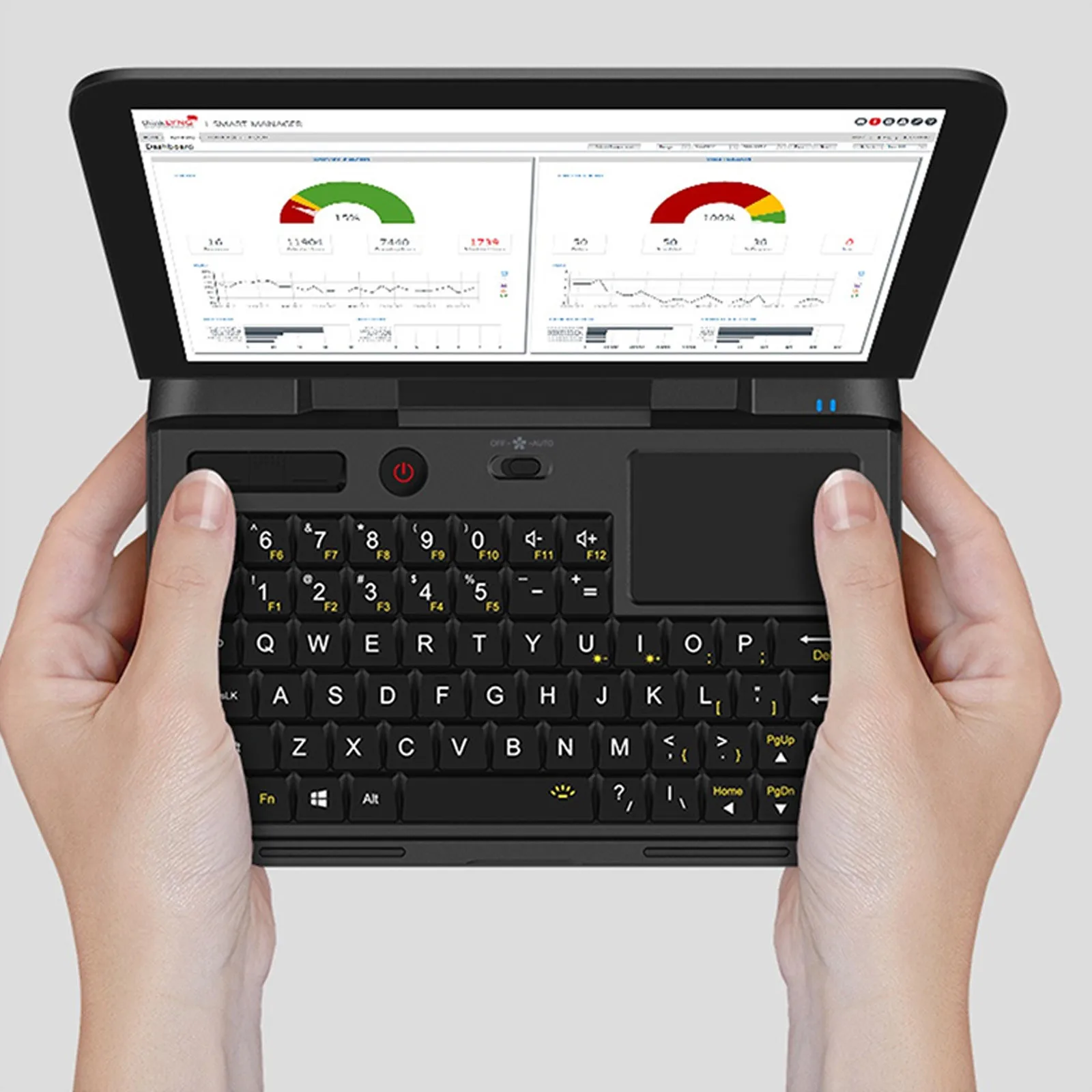 Новинка 2021 карманный ноутбук нетбук компьютер GPD MicroPC 6 дюймов RJ45 RS232