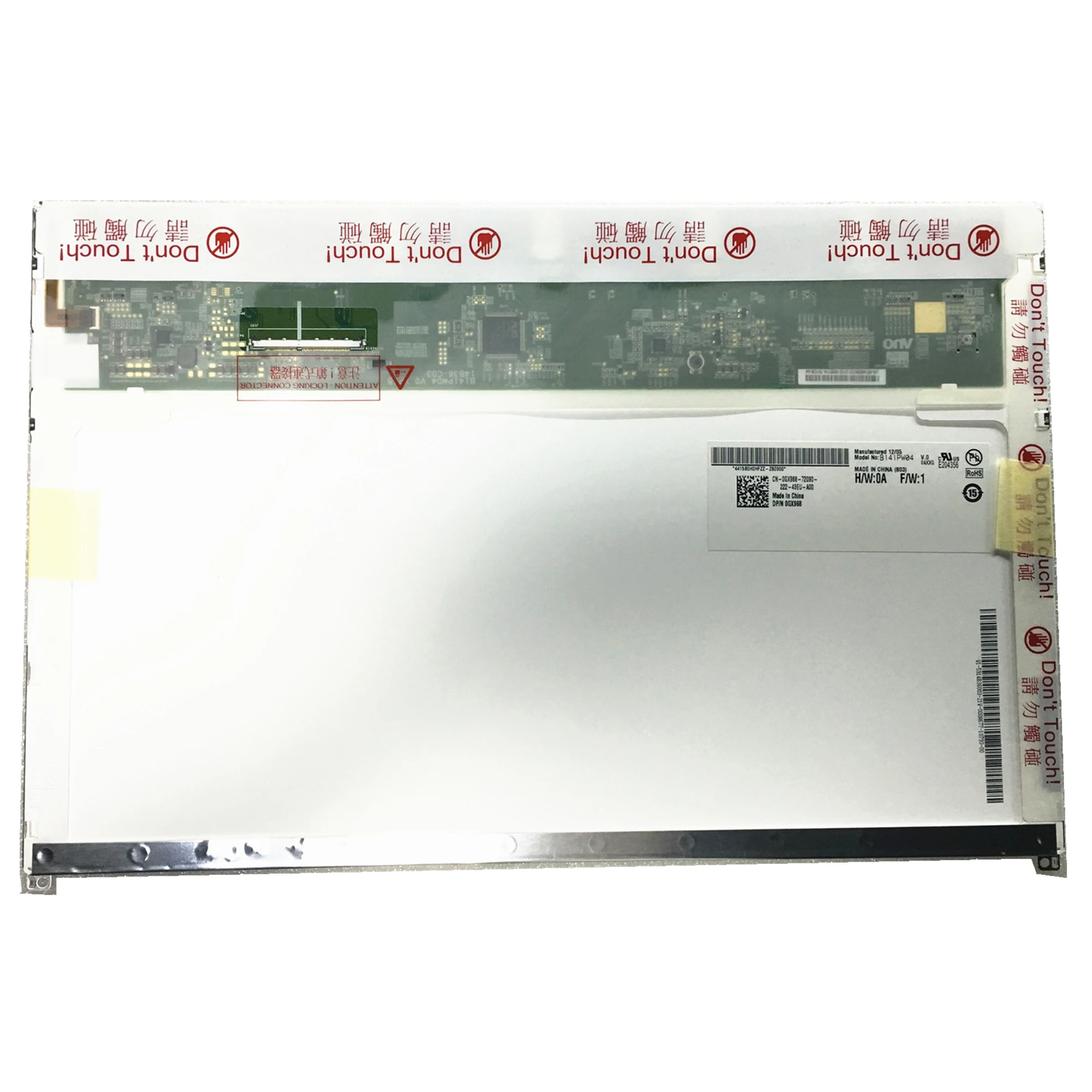 

Free Shipping B141PW04 V.0 B141PW04 V0 N141C6-L01 LP141WP2-TLA1 14.1''inch Laptop lcd screen 1440*900 LVDS 50 pins