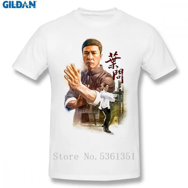 Футболка &quotИп Ман&quot Унисекс Хлопок Camiseta органических летние S 6XL футболка в