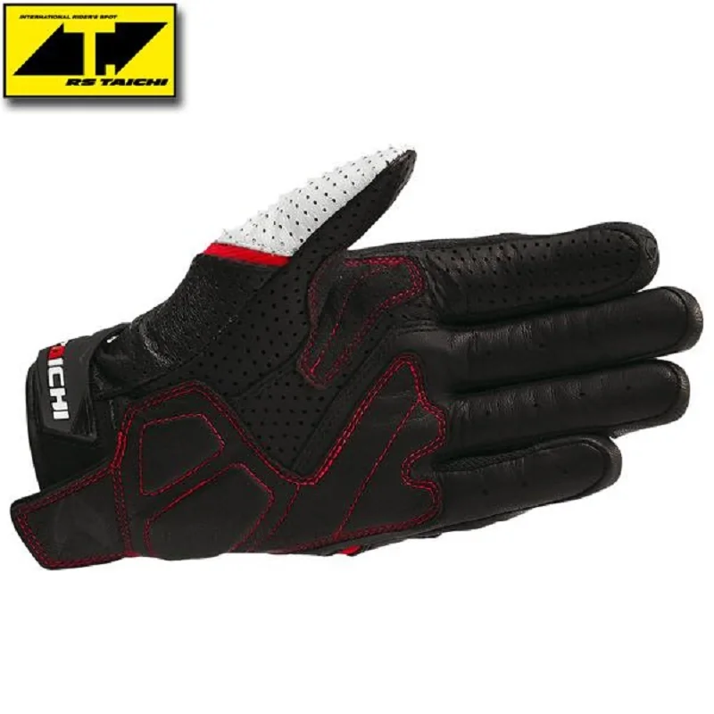 Мотоциклетные гоночные перчатки TAICHI RST390 из углеродного волокна дышащие защитные