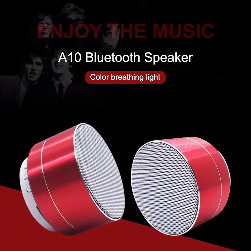 Металлическая Беспроводная Bluetooth Колонка CHYI с поддержкой TF карты|Портативные