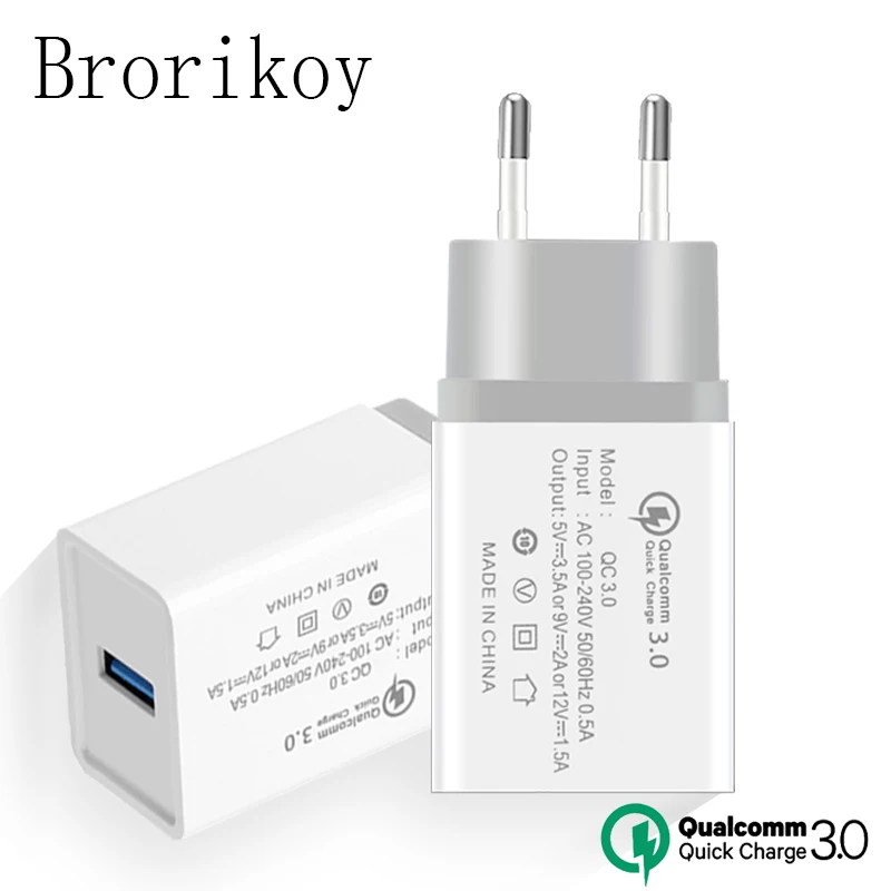 Быстрое зарядное устройство QC3.0 USB настенные зарядные устройства адаптер с
