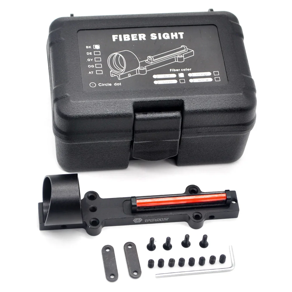 Трирок Тактический волоконный прицел с красной точкой голографический