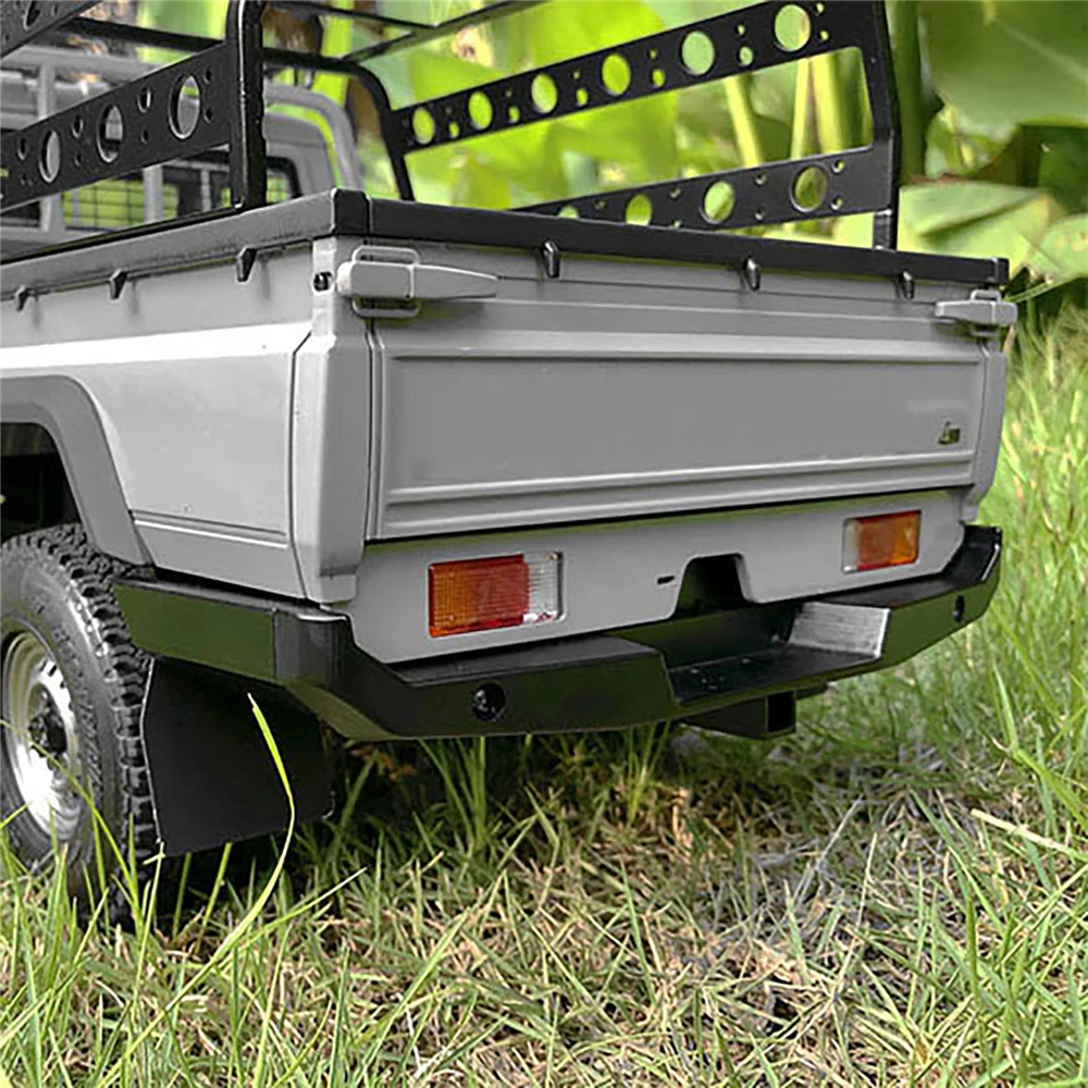 

Metal SOLID Rear Bumper Back Anti-collision DIY Part for KILLERBODY BRX01 LC70 RC Car Accessories