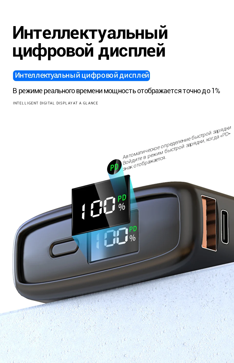 PZOZ 20000 мАч Внешний аккумулятор USB C PD быстрое зарядное устройство для iPhone samsung xiaomi type C Быстрая зарядка 3,0 USB внешний аккумулятор