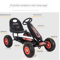 Childrens Snow Kart Four Wheels Pedal Bicycle Sports Fitness Educational Toys Baby Beach Stroller Ride Power Wheels for Kids