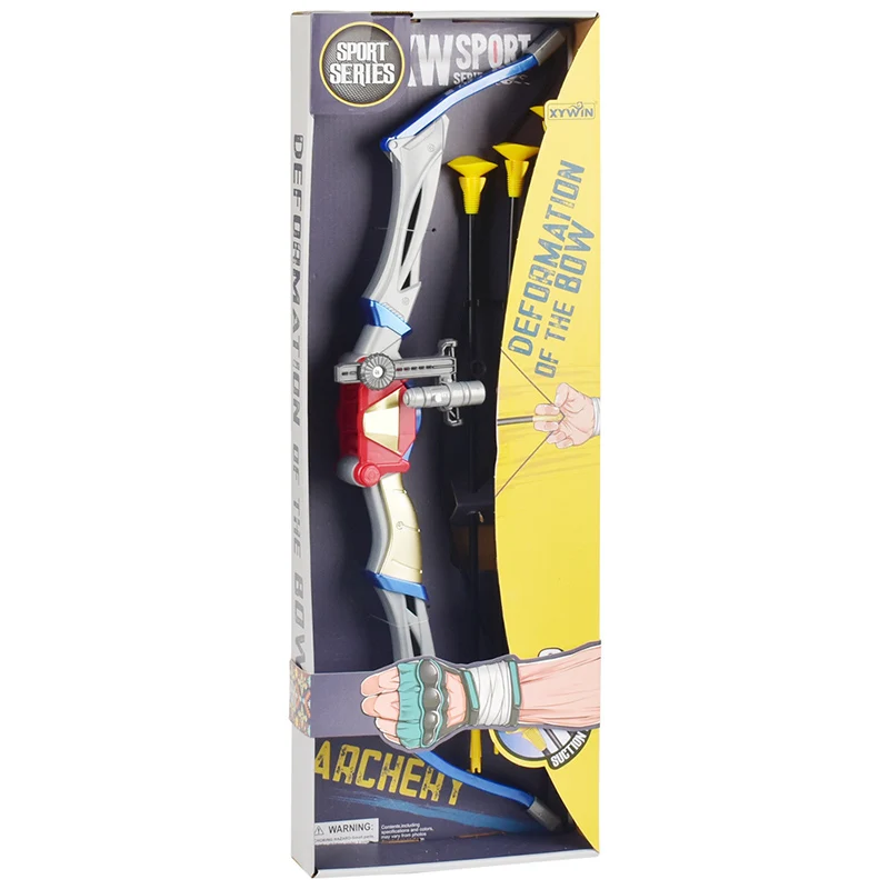 

Bow and Arrow Toy Folding Bow and Arrow Set Children's Toy Indoor Sports Shooting Parent-child Outdoor Sports Boy Birthday Gift