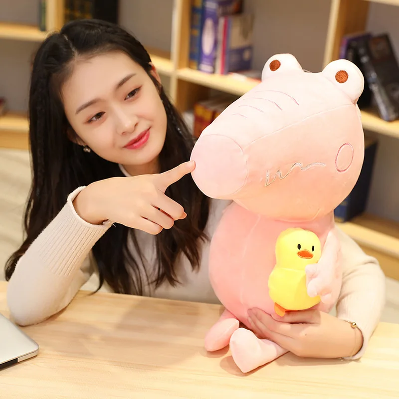 

New Lovely Crocodile Doll Plush Toys Stuffed Animal For Girls Children Boys Toys Cute Soft Doll Birthday New Year Activity Gift