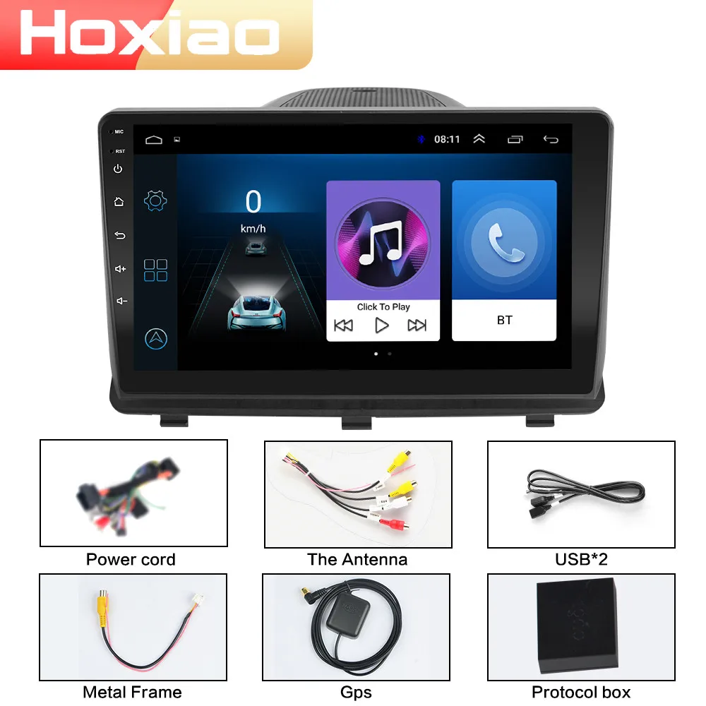 For Opel Andra Car Radio Multimedia Video Player Navigation GPS Android 8.1 2DIN years 2008 2009 2010 2011 2012 | Автомобили и