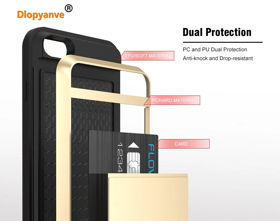 Скользящий держатель для карт Iphone 11 11Pro X XS XR Max 7 8 6 6S 5 5S Plus гибридный мягкий