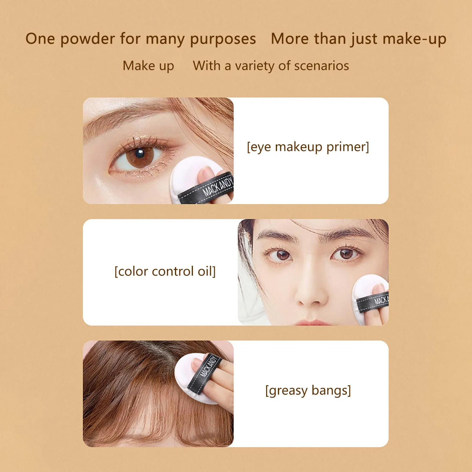 

Loose Powder Loose Powder Setting Powder Foundation Long-lasting Waterproof Sweat-proof Concealer Cosmetic Makeup Maquillaje #4