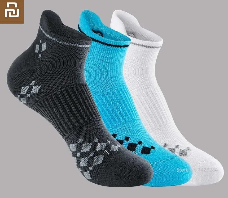 Новинка мужские спортивные короткие носки Youpin для гонок Нескользящие