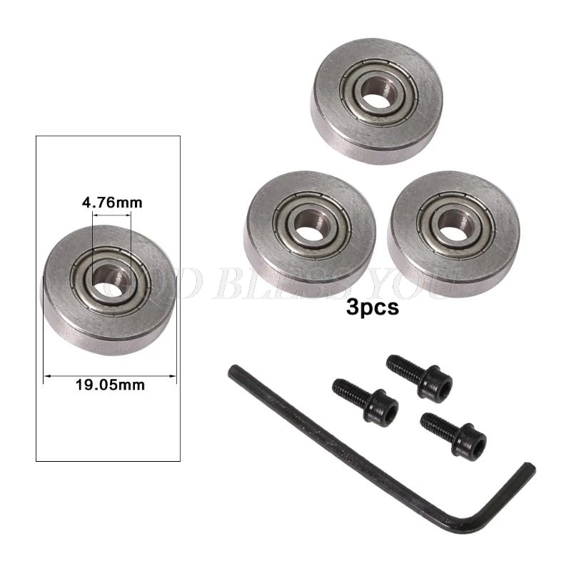 

Durable Steel Bearings Accessories Kit Fits for Milling Cutter Heads and Shank 9 Styles Drop Shipping