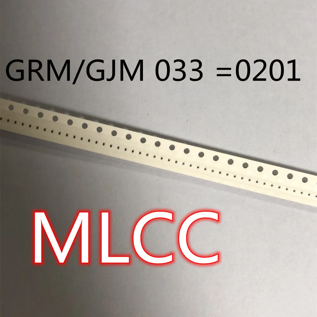 

Конденсатор Мурата 0201, 33 пФ, ± 2%, 5%, 6,3 В, 50 в, чип c0g