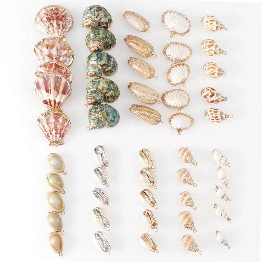 Подвеска ракушка из натуральной раковины шармы-раковины Ватанабе подвески