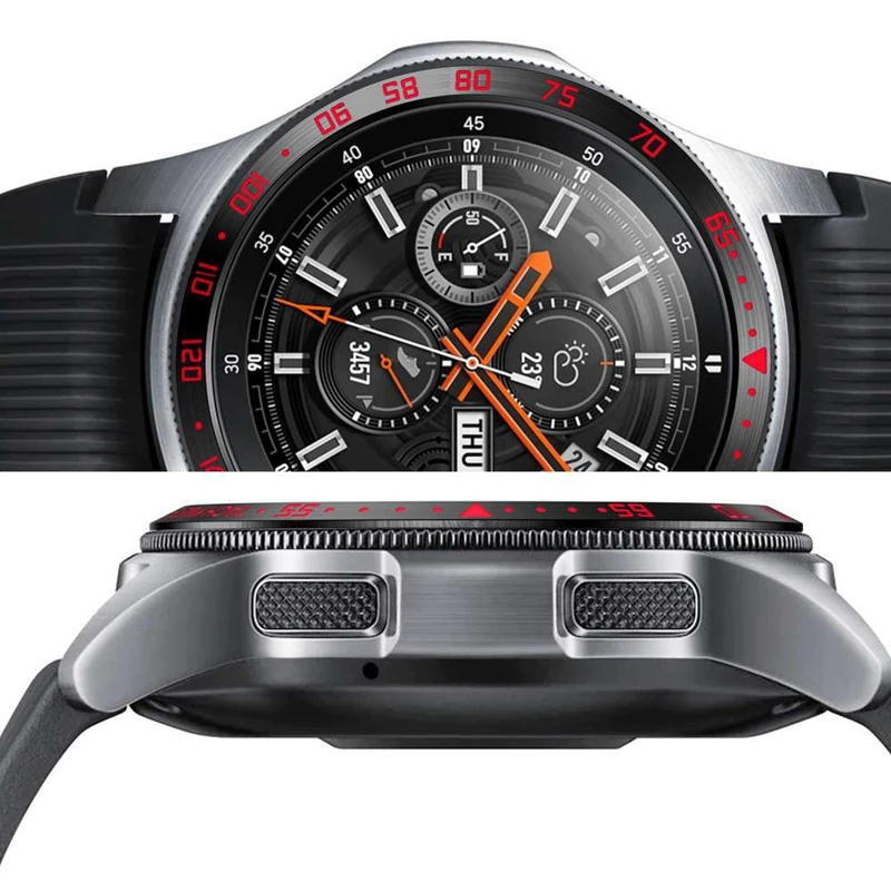 Ободок для Samsung Galaxy Watch Case Gear S3 Frontier/классическая спортивная клейкая крышка