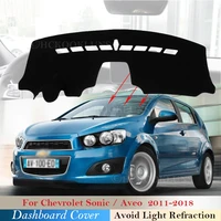 dashboard cover protective pad for chevrolet sonic aveo holden barina 20122018 accessories dash board sunshade carpet t300 rs