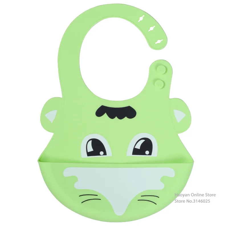 Кармашек для риса детский нагрудник силиконовый кармашек водонепроницаемый