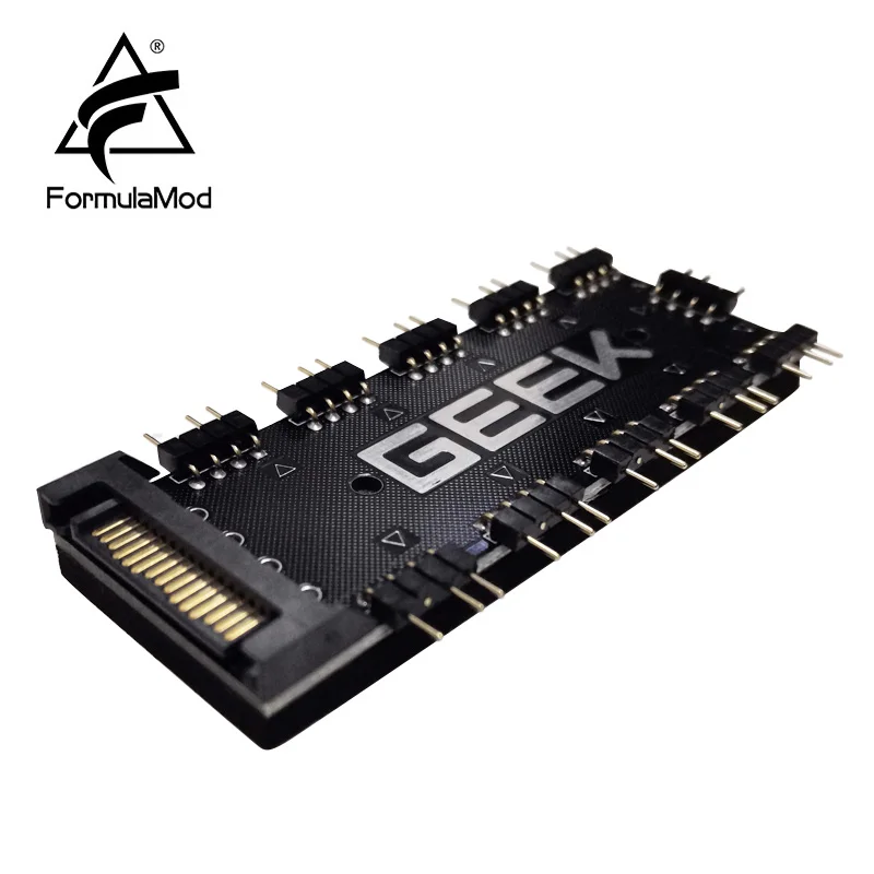 FormulaMod Fm-TBJXQ, Sata Тип 5 v 3 Pin RGB синхронизация концентратор, для 5 v синхронизация освещения на материнскую плату, питание от Sata