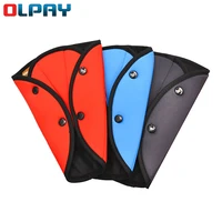 car child seat belt safety retainer soft adjustable triangle safety seat belt pad clips protection baby child belts
