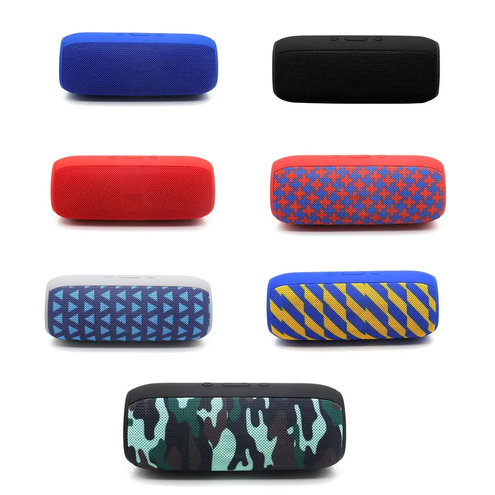 

E16+ Wireless Bluetooth-compatible Speaker Multifunctional Fabric Outdoor Riding Card Speaker Mobile Phone Computer Subwoofer