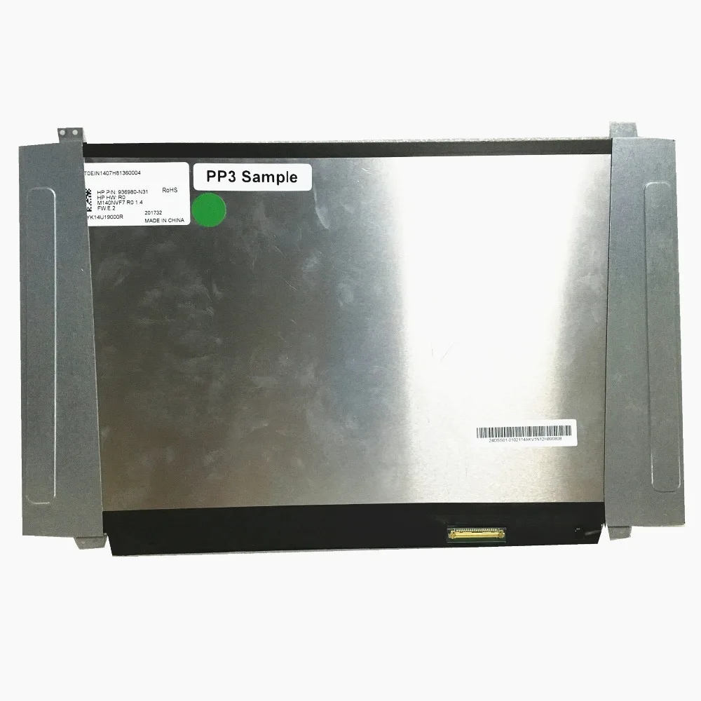 Бесплатная доставка M140NVF7 R0 14 0 'дюймовый ЖК-экран для ноутбука EDP 40 контактов