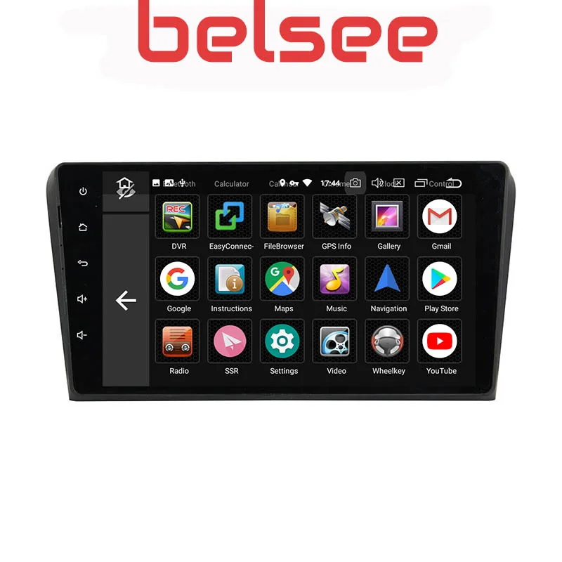 Belsee Ram 4G+ 64GB Android 9,0 Авто радио мультимедиа Naviation " ips экран для Mazda 3 2003 2004 2005 2006 2007 2008 2009