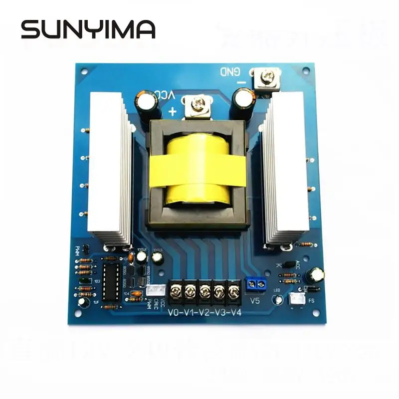 SUNYIMA DC AC высокочастотный инвертор 1000 Вт DC12/24 В к AC220V 330 в 380 420 Boost модуль