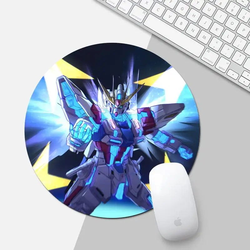 

Mobile Suit Gundam Silicone large/small Pad to Mouse Game Office Work Round Mouse Mat pad XL Non-slip Laptop Cushion mousepad