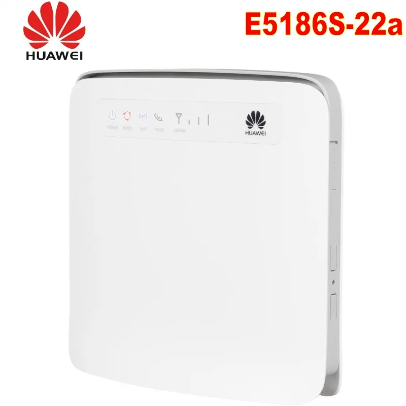 Wi Fi роутер Huawei E5186 4G разблокированный CAT6 300 Мбит/с LTE CPE беспроводной шлюз антенна с